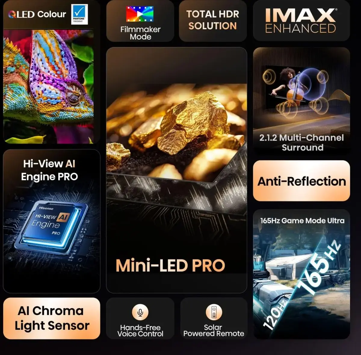 Hisense U7Q PRO 85" 4K ULED Smart TV Photo 4