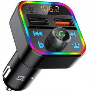 FM raidītājs No name LTC M31 — automašīnas FM raidītājs audio straumēšanai caur 3,5 mm vai USB