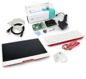 JustPi Full Kit — Raspberry Pi 5 ar 8 GB RAM, Wi‑Fi, 32GB microSD, oficiālas aksesuāru komplekts un monitors