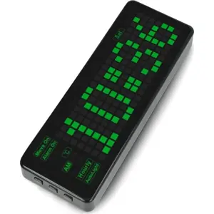 Waveshare Pico-Clock-Green — LED digital clock module, Raspberry Pi Pico add-on