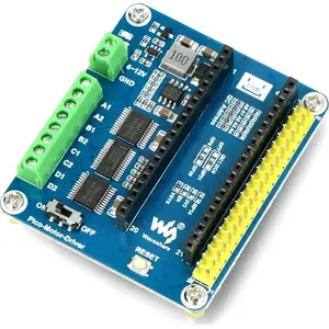 Waveshare DC Motor Driver Module four-channel motor driver HAT for Raspberry Pi Pico