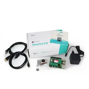 Komplekts JustPi justPi Pro - Raspberry Pi 5 ar Wi‑Fi, 8 GB RAM, atbalstu NVMe SSD, 32 GB microSD un oficiālām aksesuārām