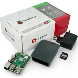 Набор одноплатного компьютера Raspberry Pi 3B+ с Wi‑Fi, 32GB microSD и официальными аксессуарами