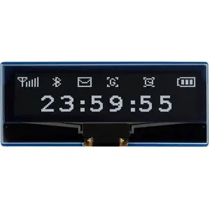 OLED display Waveshare 2.23" 128×32 px SPI/I2C black-white for Raspberry Pi Pico