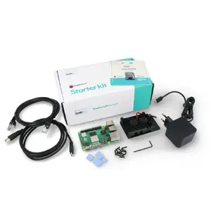JustPi komplekts Raspberry Pi 5 — 8 GB RAM, Wi‑Fi, 32 GB microSD, oficiālie aksesuāri