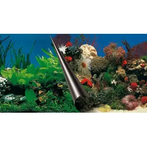 AQUA DELLA fons akvārijam 120x50 cm — klints un koraļļu rifa dizains