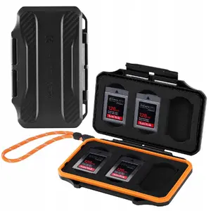 Hard Case K&F SB9690 for 6x memory cards: XQD, CFexpress Type B, CF