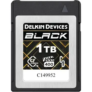 CFexpress Type B card Delkin 4.0 R3630/W3130 VPG400 1TB