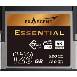 CFast 2.0 memory card Exascend Essential 128 GB, EXSD3X128GB