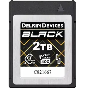 CFexpress Type B card Delkin 4.0 R3700/W3220 VPG400 2TB