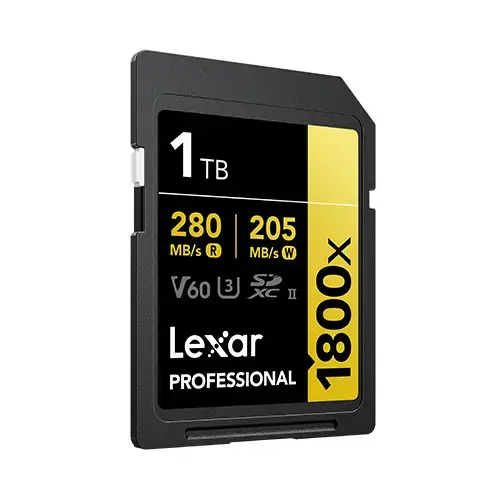 Lexar Professional 1800x 1 ТБ SDXC UHS-II Photo 2