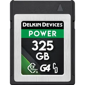 CFexpress Type B Card Delkin Power R1780/W1700 (G4) 325GB