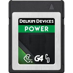 Delkin CFexpress Power R1780/W1700 (G4) 128GB card — Delkin CFexpress Type B 128 GB