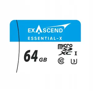 microSD memory card Exascend Essential-X 64GB UHS-I micro SD