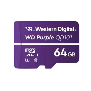 MicroSDXC memory card Western Digital WD Purple SC QD101 64 GB — Class 10, U1