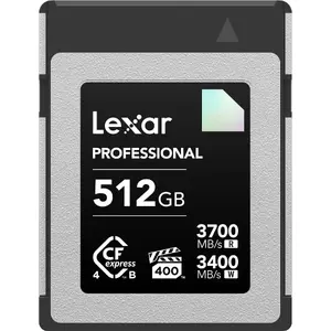 CFexpress Type B karte Lexar Professional Diamond 4.0 512 GB — ātrgaitas atmiņa profesionālām kamerām