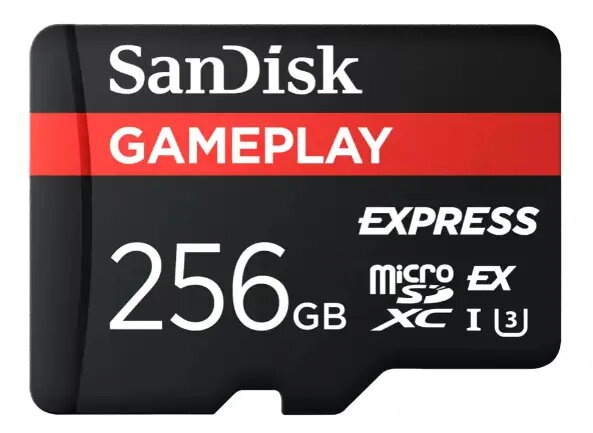 Atmiņas karte SanDisk GamePlay Express microSDXC
