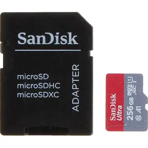 MicroSDXC memory card SANDISK Ultra 256 GB — Class 10 UHS-I/U1 A1