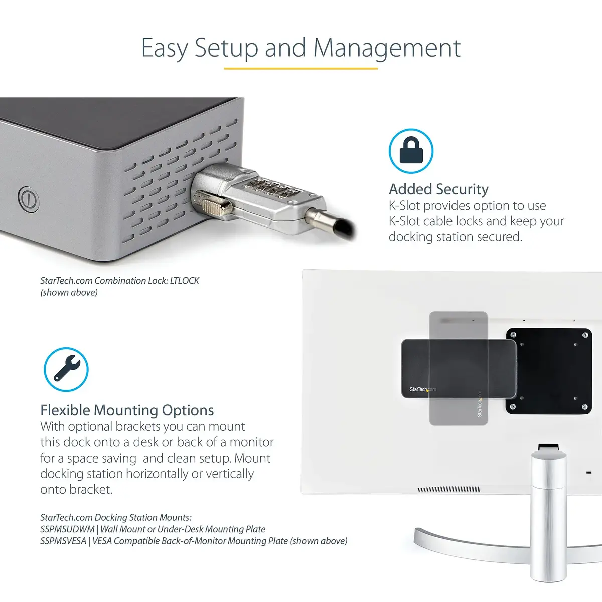 StarTech USB-C Dock S55157838 — Quad 4K60, 100W PD Photo 13