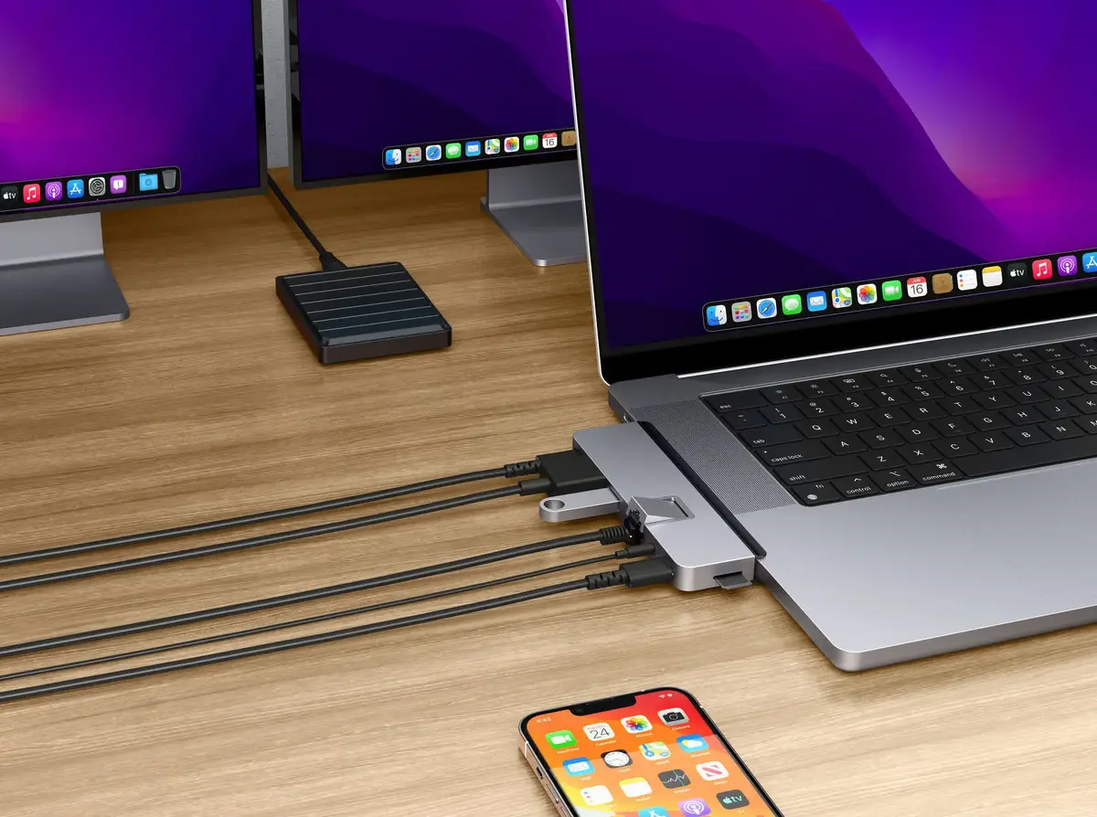 HyperDrive HD575-GRY-GL док-станция USB-C Photo 11