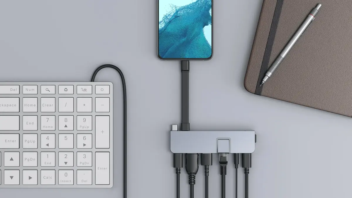 HyperDrive HD575-GRY-GL док-станция USB-C Photo 14