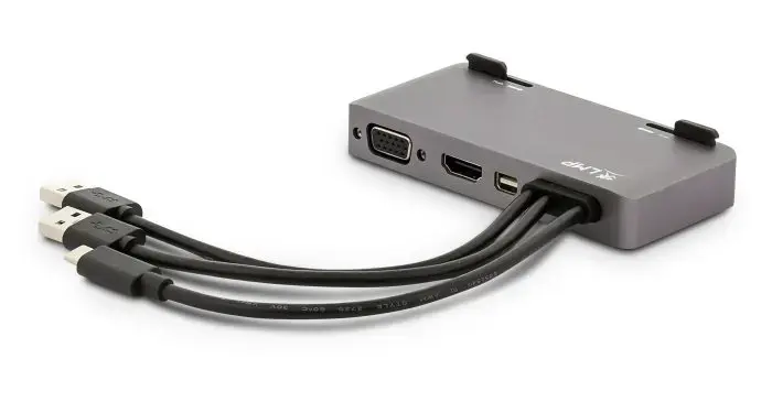 Док-станция LMP 18633 — HDMI, Mini DP, USB-A, USB-C Photo 2