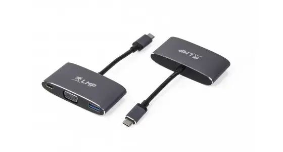 LMP USB-C многопортовый адаптер VGA и USB Photo 3