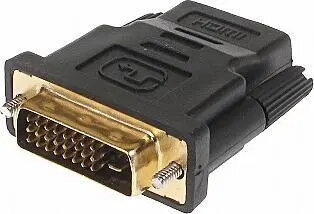 Adapteris AV HDMI uz DVI-D melns