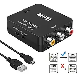 Адаптер RoGer RCA на HDMI с аудио — конвертер композитного A/V в HDMI