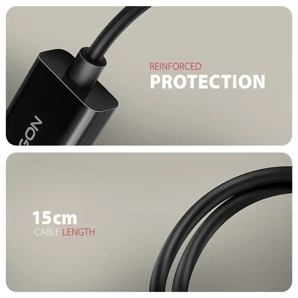 Переходник DisplayPort->HDMI 2.0b Axagon RVD-HI20N Photo 3