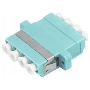 Адаптер AV Alantec оптический многомодовый OM3 LC quad FOA-LC-MMQ-3