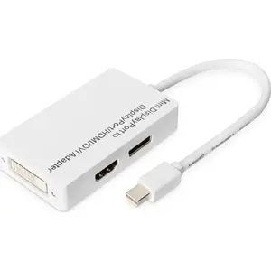 Active Triton AV adapter Mini DisplayPort (Mini DP) to DisplayPort, HDMI and DVI