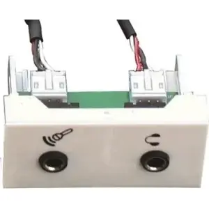 Адаптер AV FULL F22 модуль 2× Mini Jack F/F — аудио модуль с двумя гнёздами mini-jack