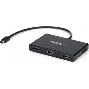 Adapter Mini DisplayPort to HDMI StarTech MSTMDP123HD — Mini DP to 3× HDMI multi-stream transport