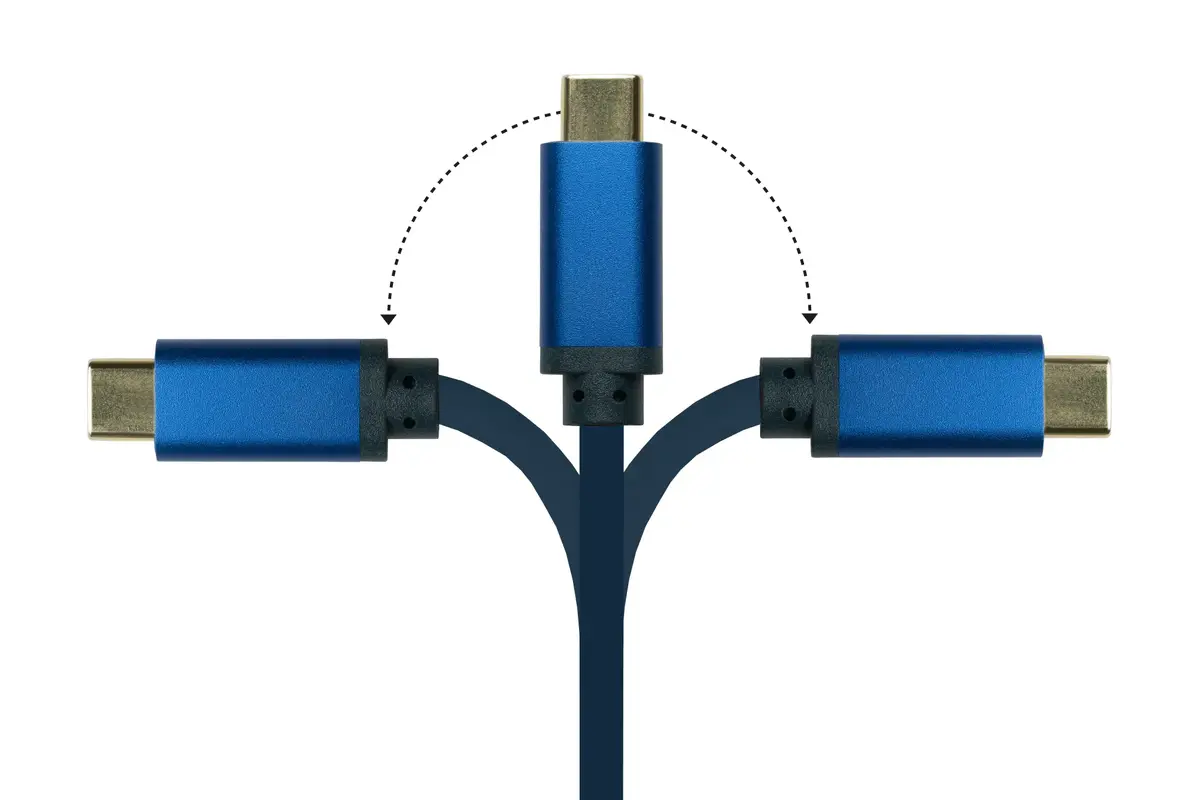 Alcasa 4812-CSF020B USB-C to DisplayPort cable, 2 m Photo 4