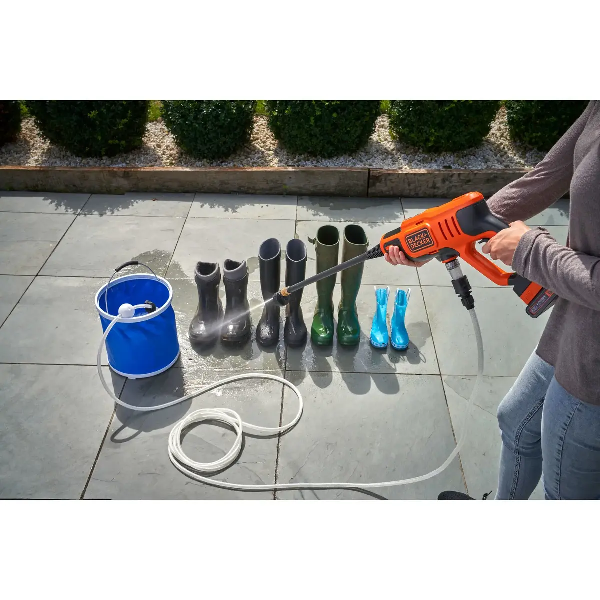 Spiediena mazgājamā Black & Decker BCPC18D1-QW Photo 9