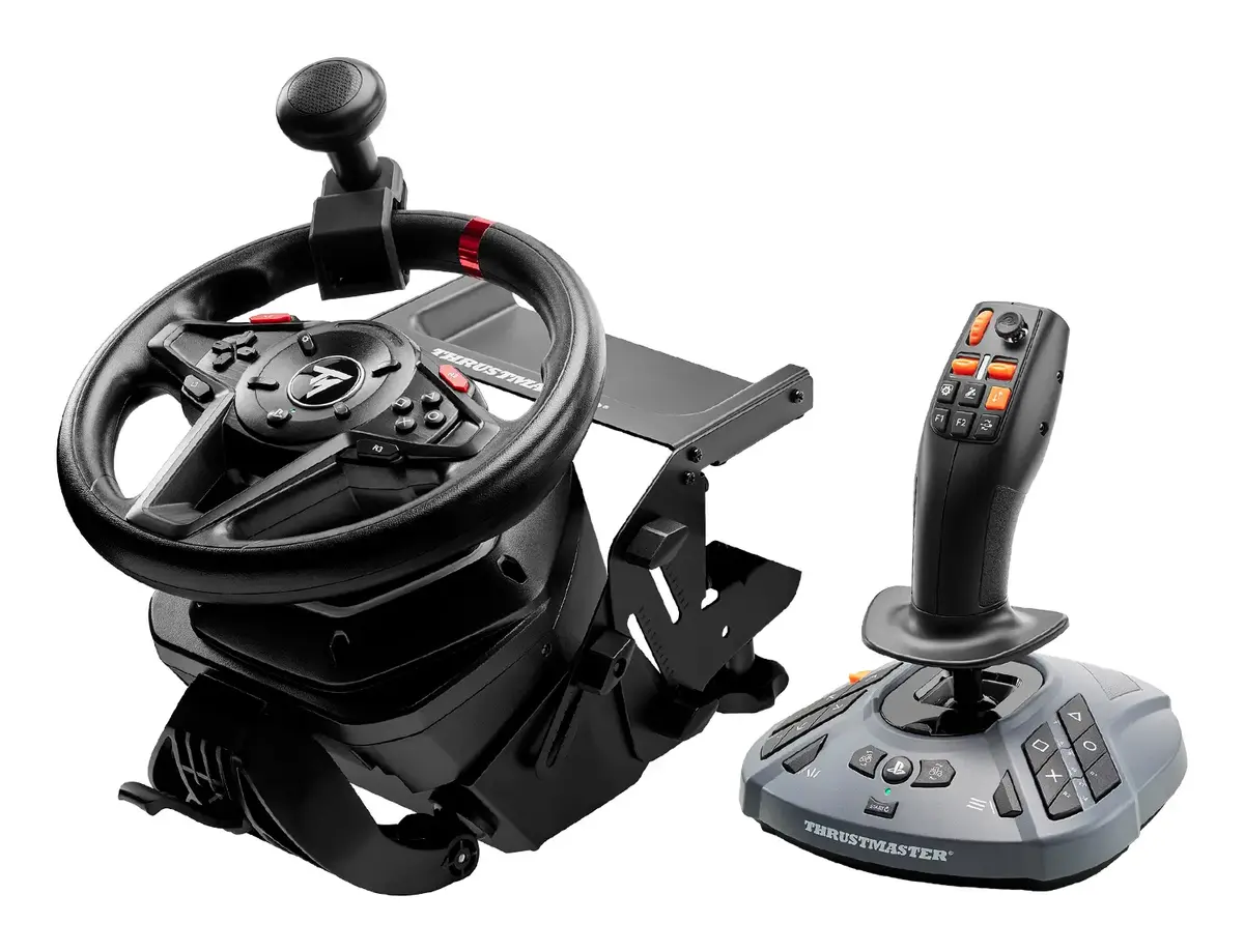Руль и педали Thrustmaster T128 SimTask Farming Pack Photo 4