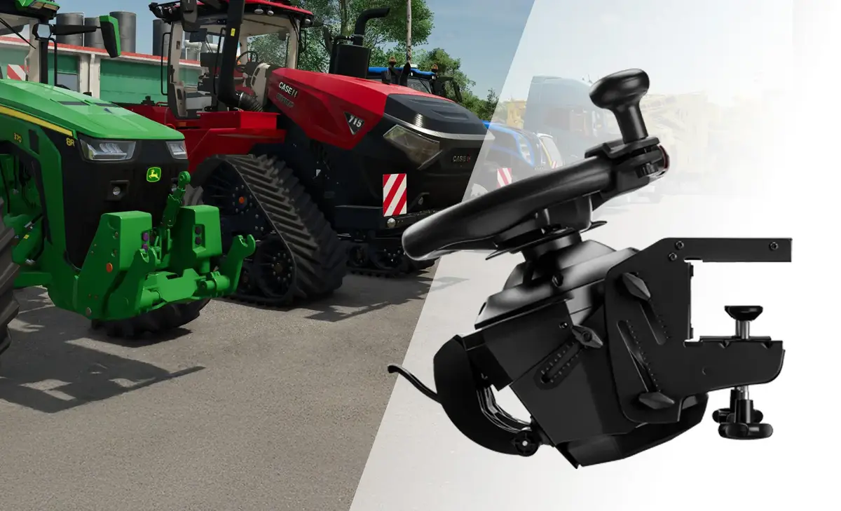 Руль и педали Thrustmaster T128 SimTask Farming Pack Photo 6