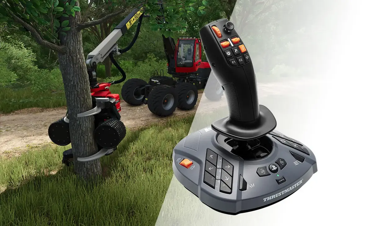 Руль и педали Thrustmaster T128 SimTask Farming Pack Photo 10