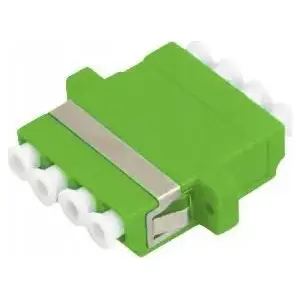 Alantec fiber optic adapter singlemode SM LC/APC quad FOA-LCA-SMQ