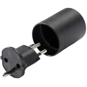 PNY Fixadapter Šveice Tips 12 uz 2‑polu aizsargkontaktēšanas sistēmu (adapteris Šveice Tips 12 → 2‑polu)