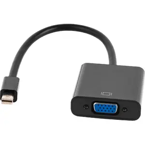 Adapter LechPol DisplayPort Mini to D-Sub (VGA) black — model KOM0848