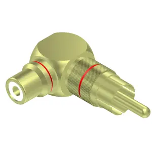 RCA gender changer Procab VC215 — RCA to RCA adapter, gold-plated contacts