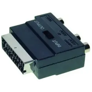 AV Scart Adapter Switchable Input/Output No name model 11.09.4628