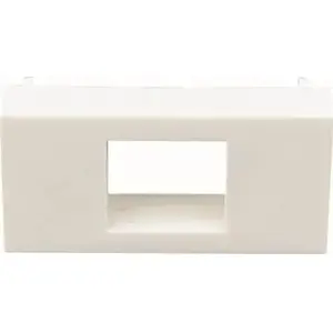 Adapter AV FULL Keystoneplate 22.5×45 mm for keystone modules and wall plates