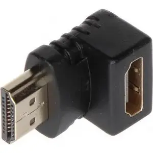 HDMI uz HDMI adapteris No name HDMI-KS, melns, ligzda—ligzda, pasīvs