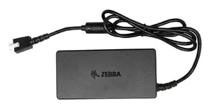 AC/DC power supply brick Zebra Level VI — indoor battery charger, 100–240 V input, black
