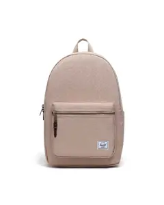 Casual backpack Herschel Settlement — Black polyester, 29.2×15.2×43.8 cm, 100% recycled materials