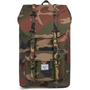Mugursoma Herschel Little America — Herschel, modelis Little America (10014-02232) — klasiskā alpīnista silueta, augšējā ielāde, polsterētas siksnas