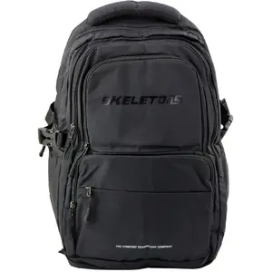 Backpack Lean model 22058 — city backpack, black, 35L, 9 pockets